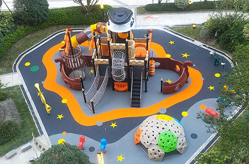 leyu.乐鱼游乐海盗船房地产社区案例