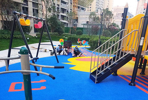 leyu.乐鱼游乐动物乐园滑梯组合
