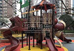 leyu.乐鱼游乐户外滑梯组合案例