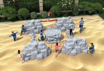 leyu.乐鱼儿童攀爬墙攀岩石钻