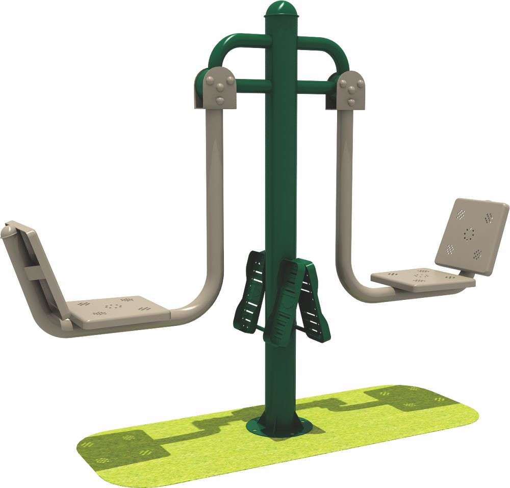 leyu.乐鱼健身器材 限位双人坐