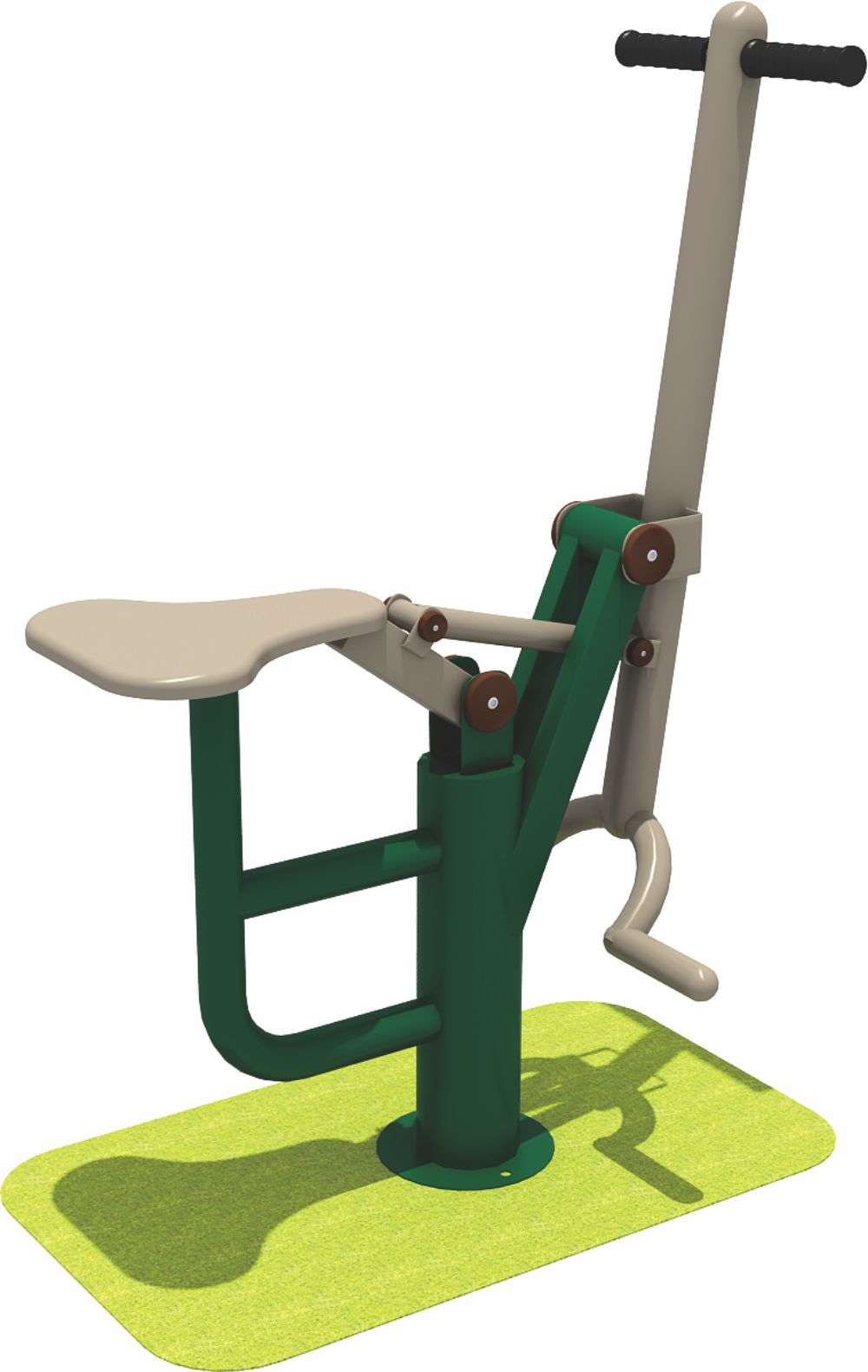 leyu.乐鱼健身器材 单人健骑机