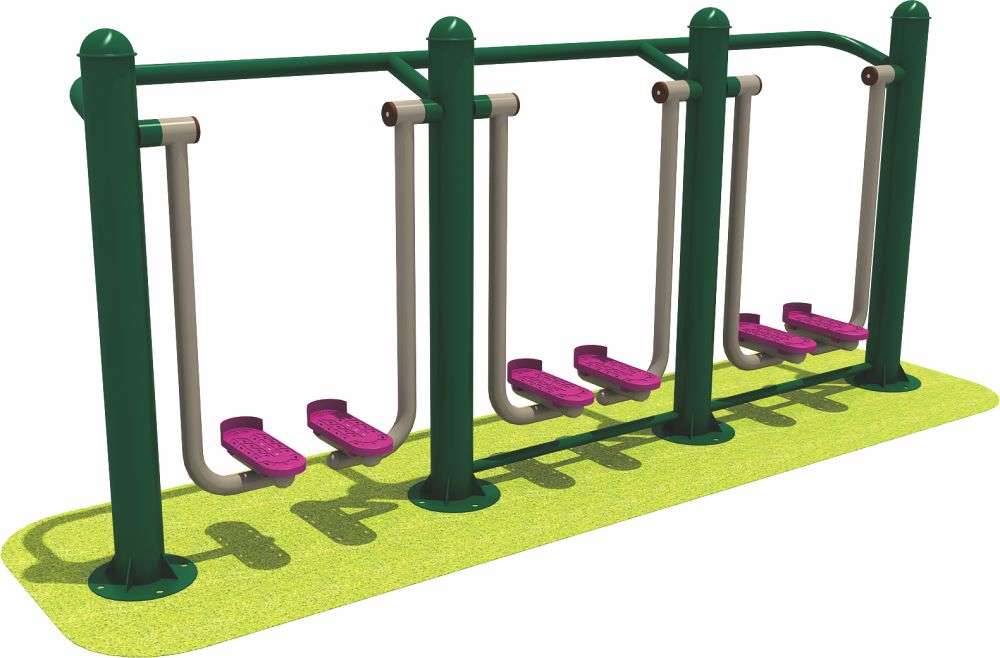 leyu.乐鱼健身器材 三人漫步机