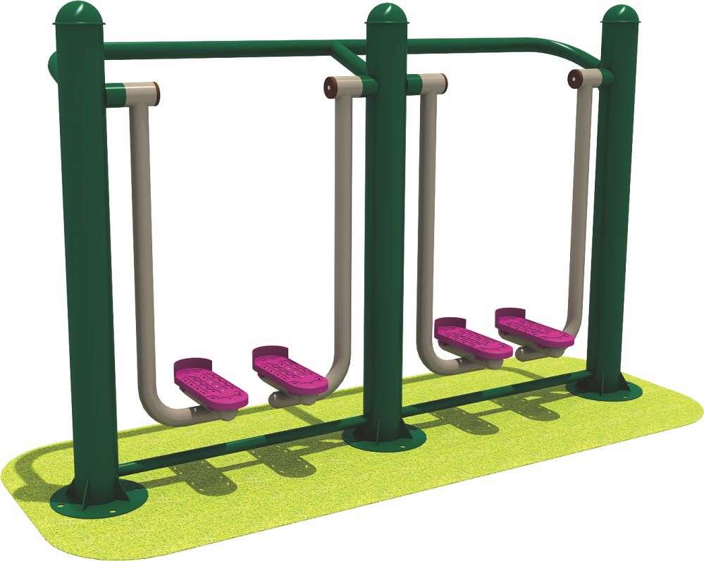 leyu.乐鱼健身器材 双人漫步机