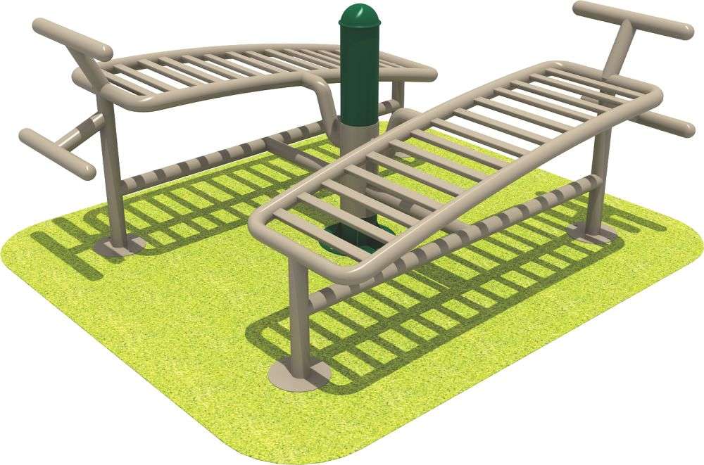 leyu.乐鱼健身器材 双人腹肌板