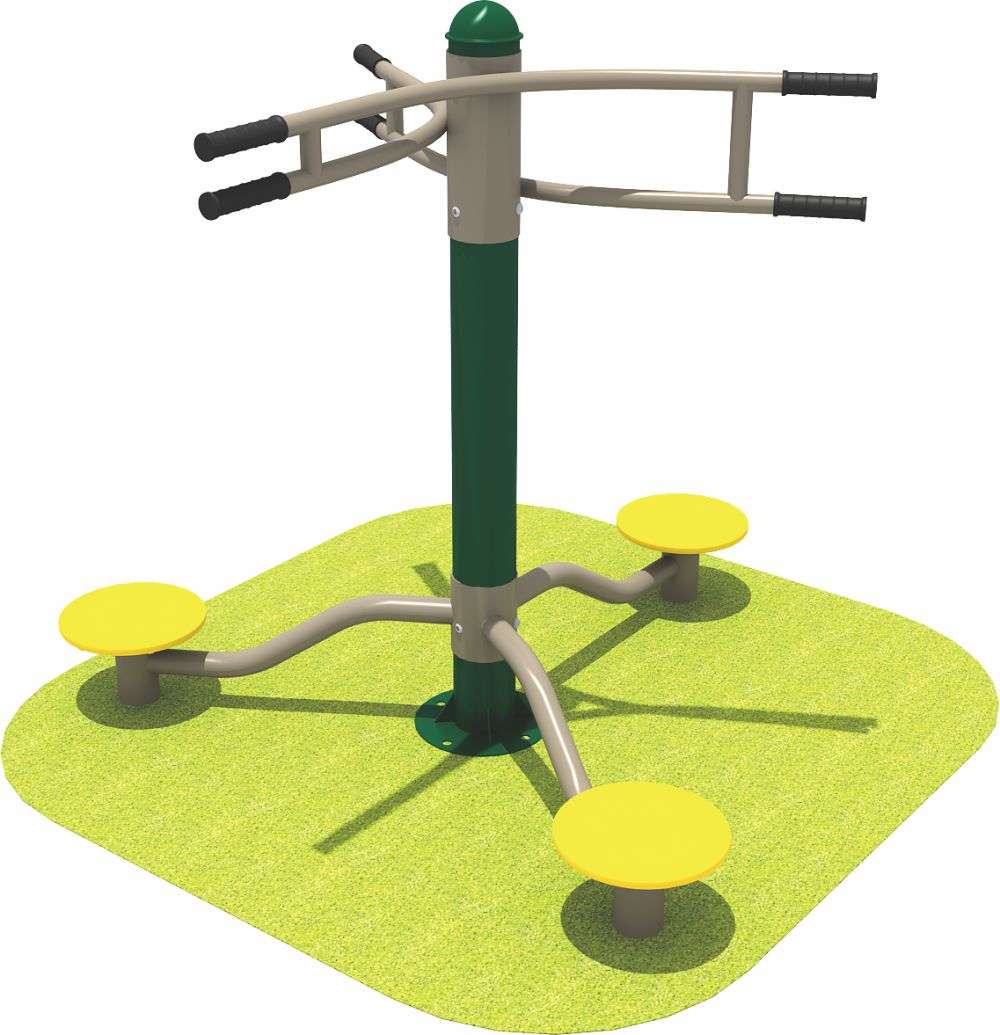 leyu.乐鱼健身器材 三位转腰器