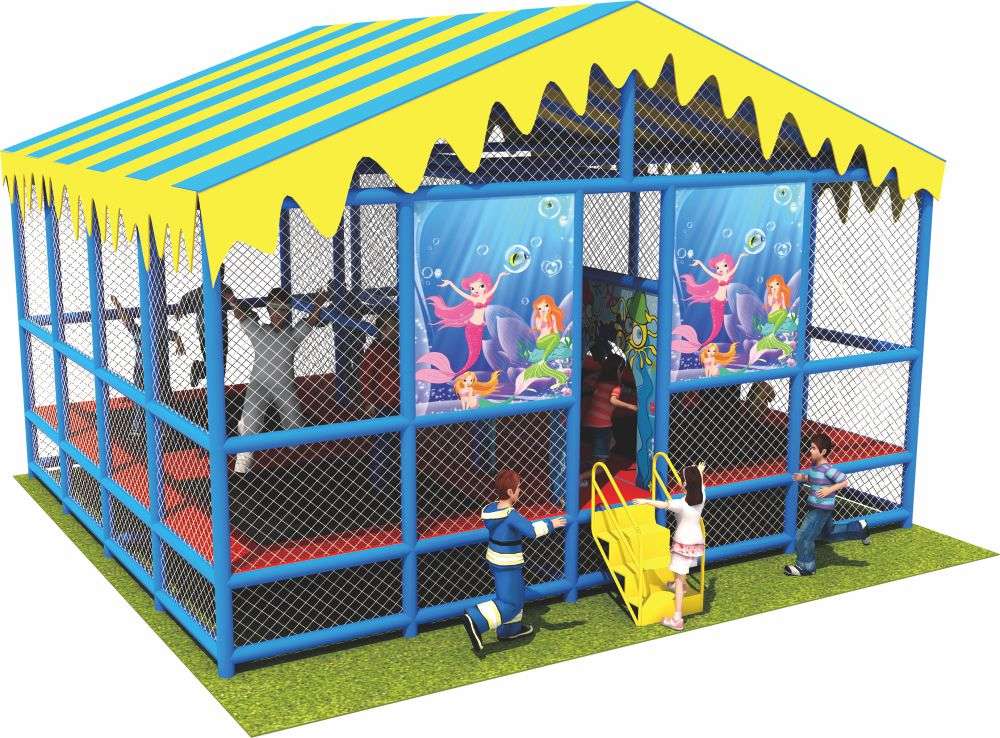 蹦床乐园 leyu.乐鱼圆形蹦床